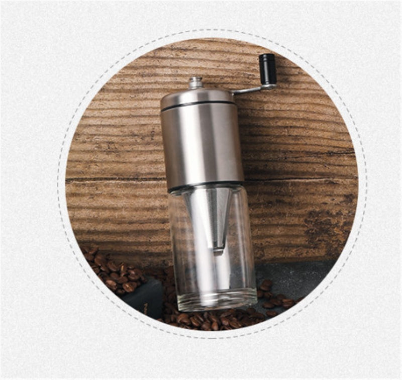 Manual Coffee Bean Grinder and Brewer