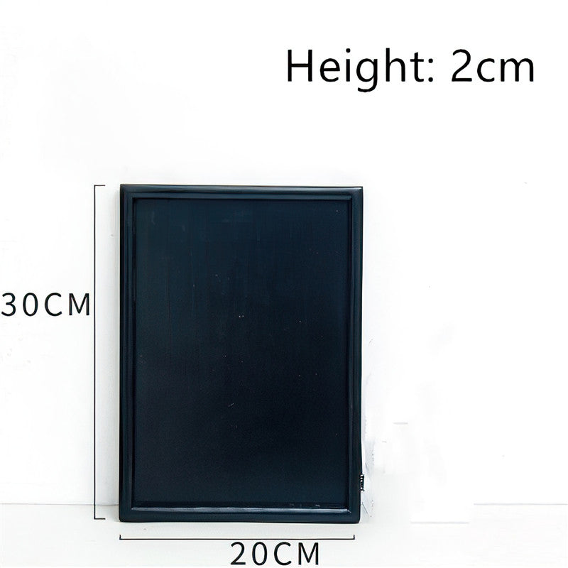 Black Wooden Serving Trays