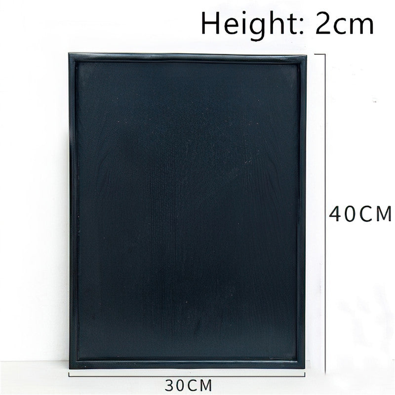 Black Wooden Serving Trays