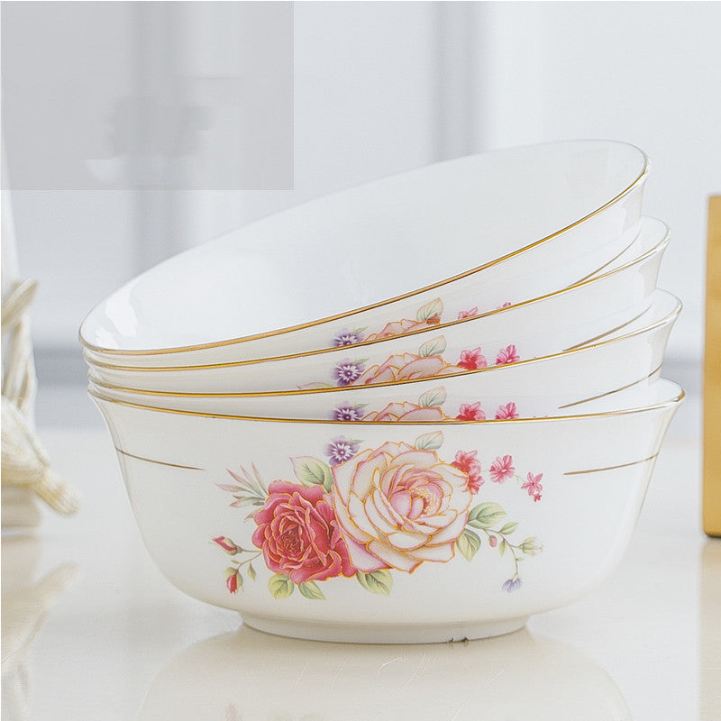 Tableware: Japanese Bone China Ceramic Bowl