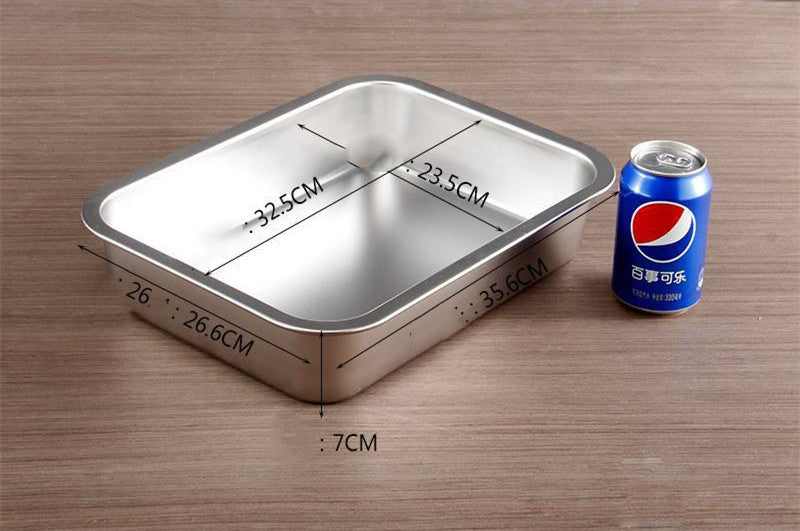 Stainless Steel Rectangular Deep Baking Pan