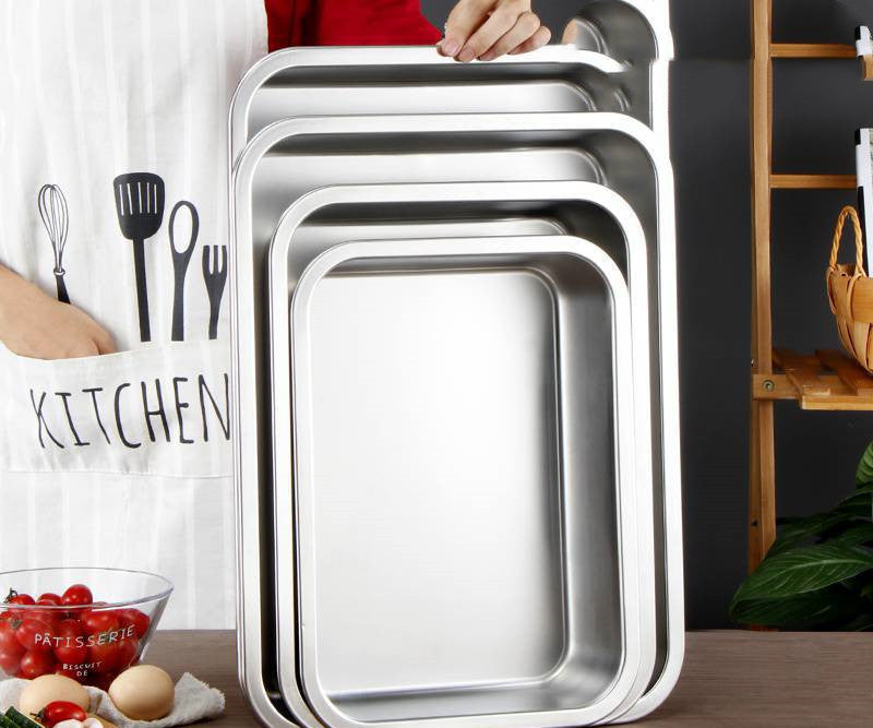 Stainless Steel Rectangular Deep Baking Pan