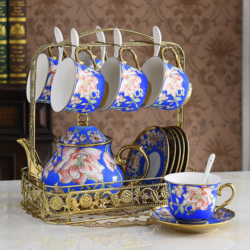 Afternoon Tea Set with Storage Rack