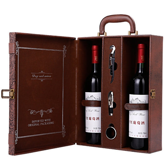 Leather Wine Box