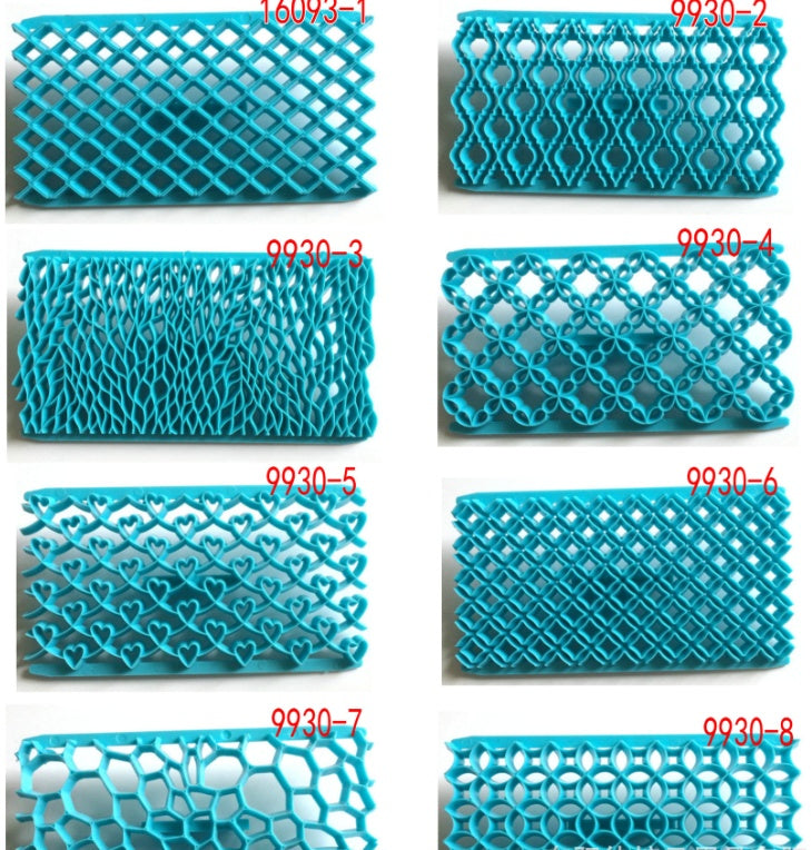 Lattices Cake Border Silicone Fondant Mold