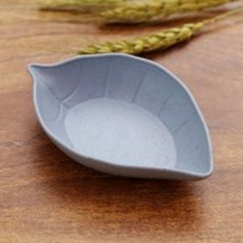 Tableware: Colorful Leaf Shaped Dish