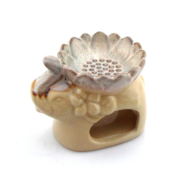 Lotus elephant aromatherapy stove