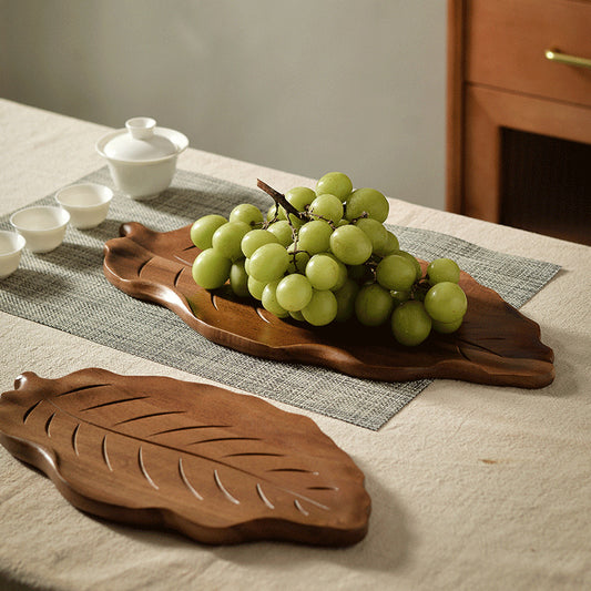 Solid Wood Leaf Tray-1