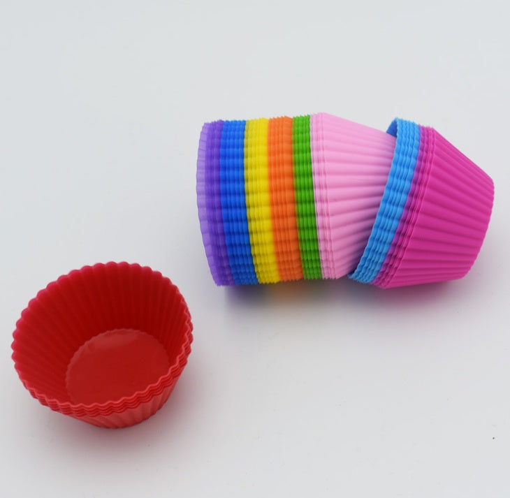 24PC Silicone Baking Liner Cups