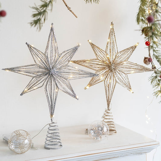 Christmas Tree: Luminous Treetop Star