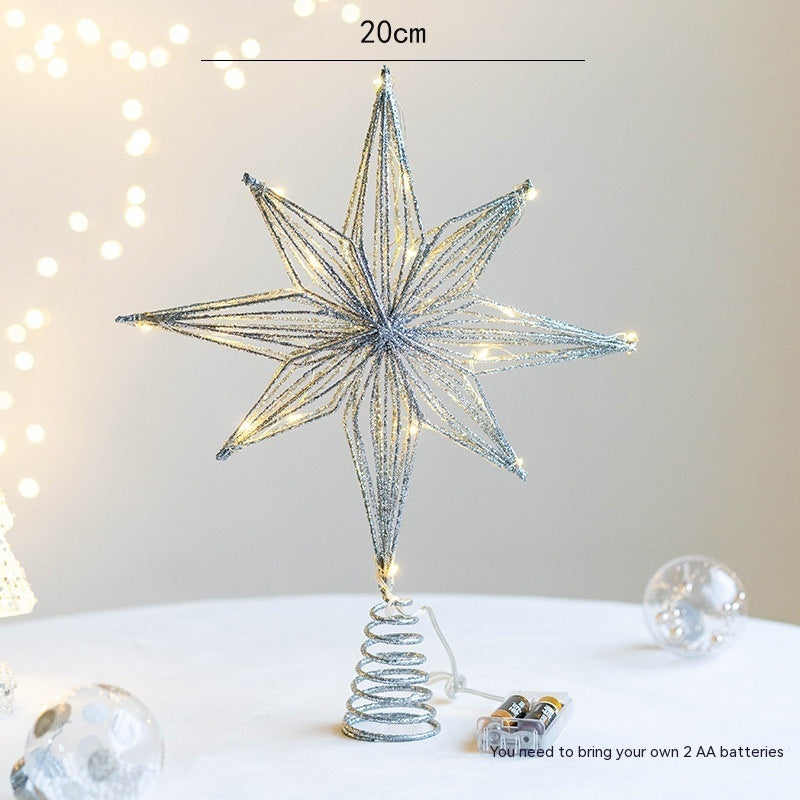 Christmas Tree: Luminous Treetop Star