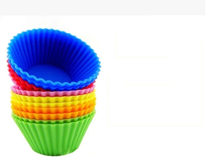 10PC Silicone Cupcake Baking Cups