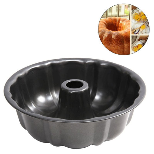 Fluted Carbon Steel Bundt Cake Pan