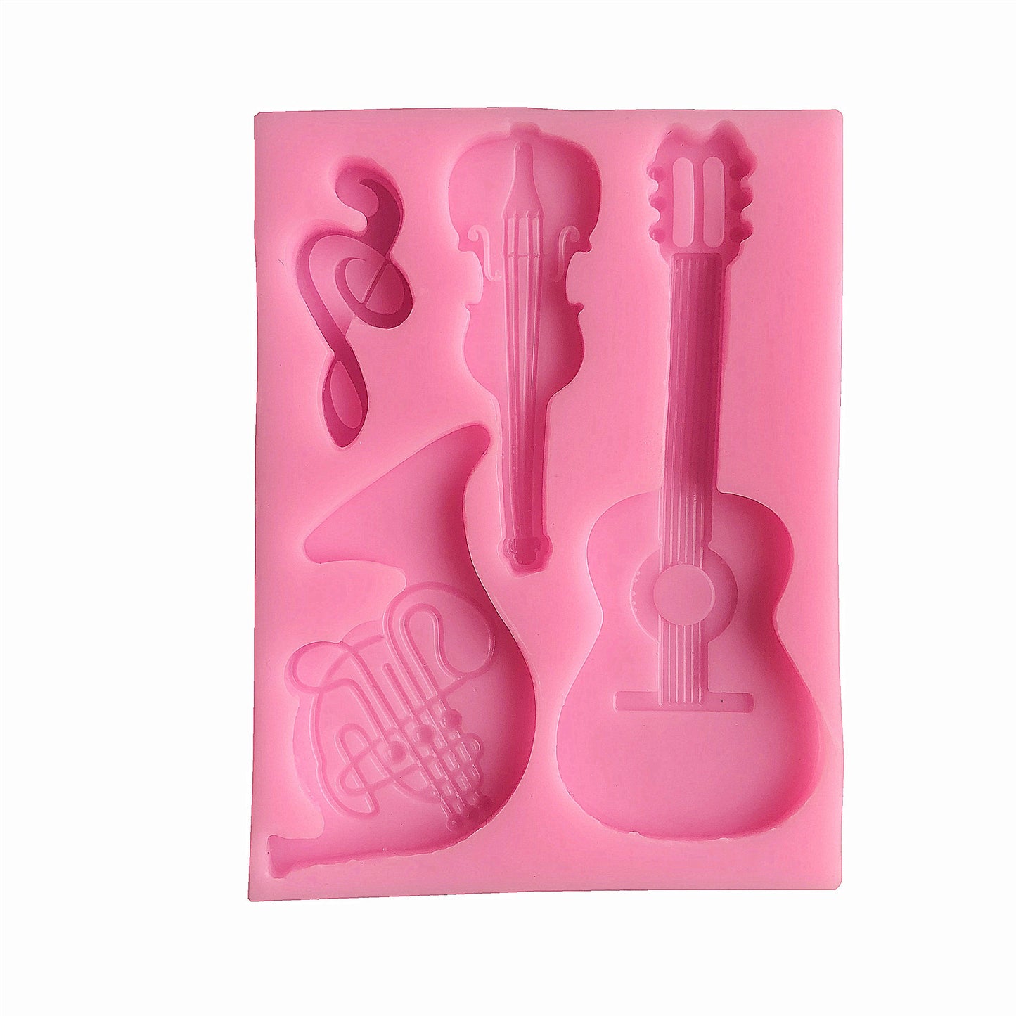 Musical Instrument Silicone Fondant Mold