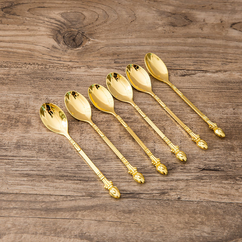 Swan Dessert Utensil Set-Silver or Gold