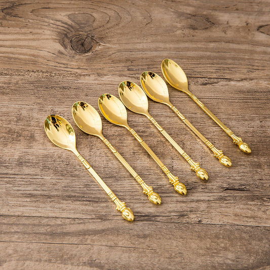 Swan Dessert Utensil Set-Silver or Gold