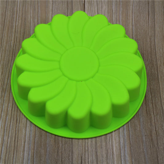 Whirled Sunflower Silicone Cake Mold