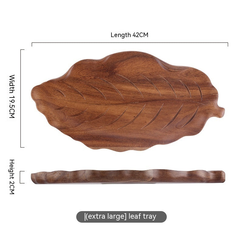 Solid Wood Leaf Tray-1