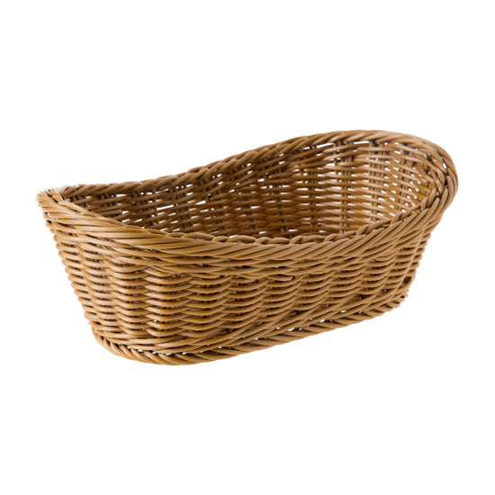 Contoured Wicker Basket