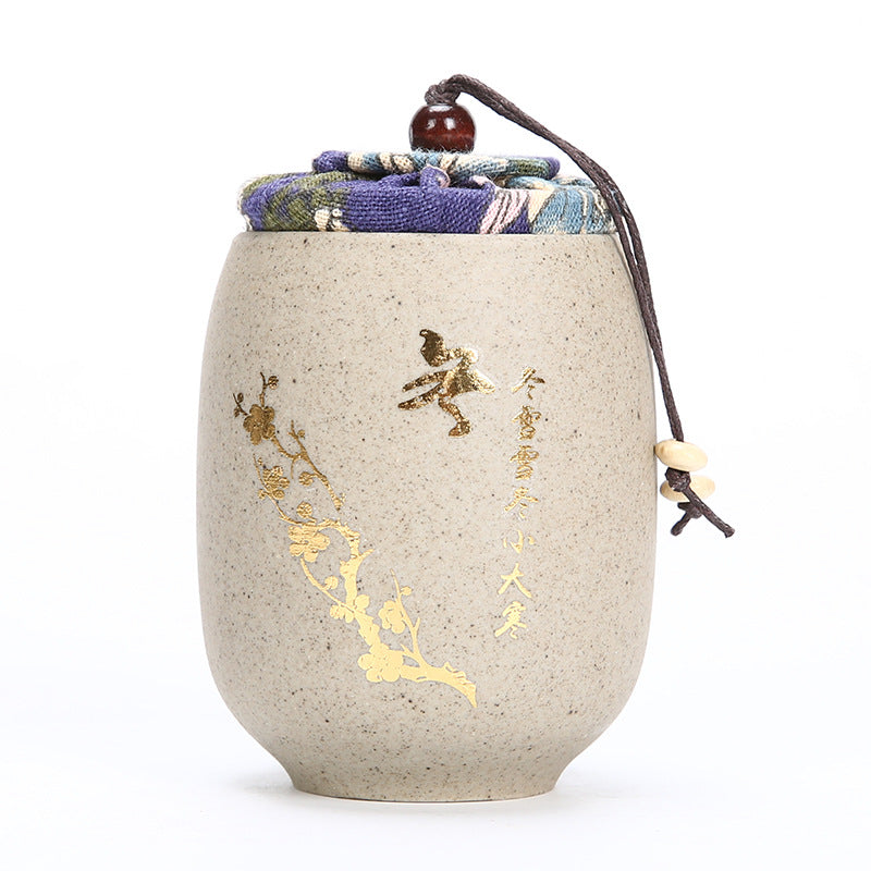 Chinese Four Seasons Tea Jar