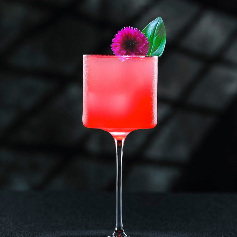 Japanese Crystal Straight Walled Cocktail Glass-Dessert Glass
