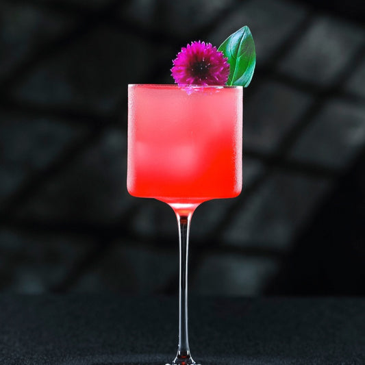 Japanese Crystal Straight Walled Cocktail Glass-Dessert Glass