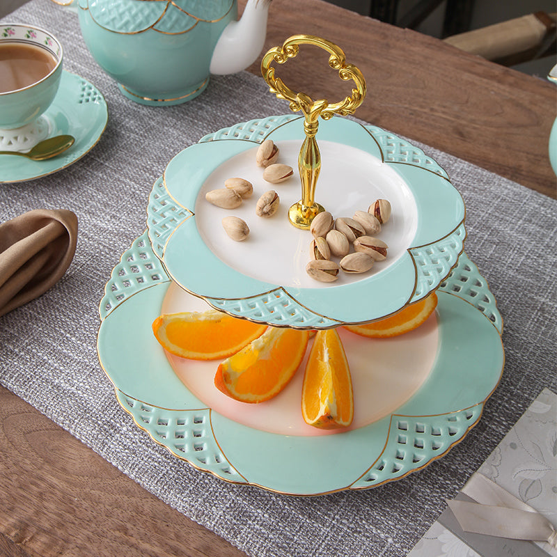 European Bone China Tea & Dessert Sets