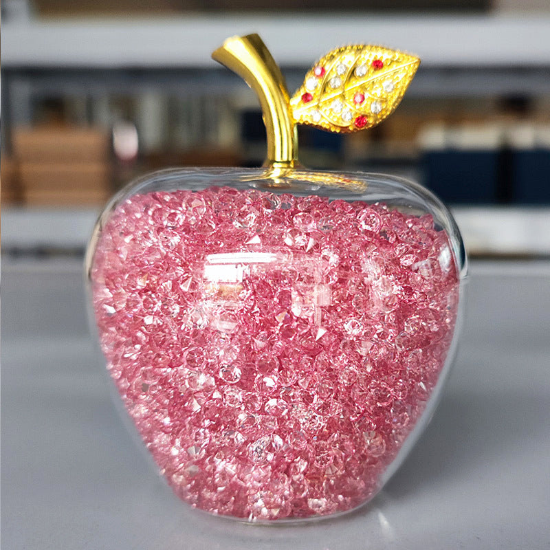 Crystal Apple Ornaments