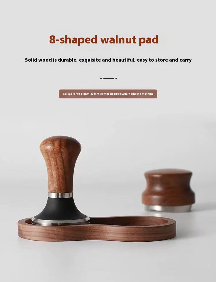 Walnut Coffee Tamper Tray