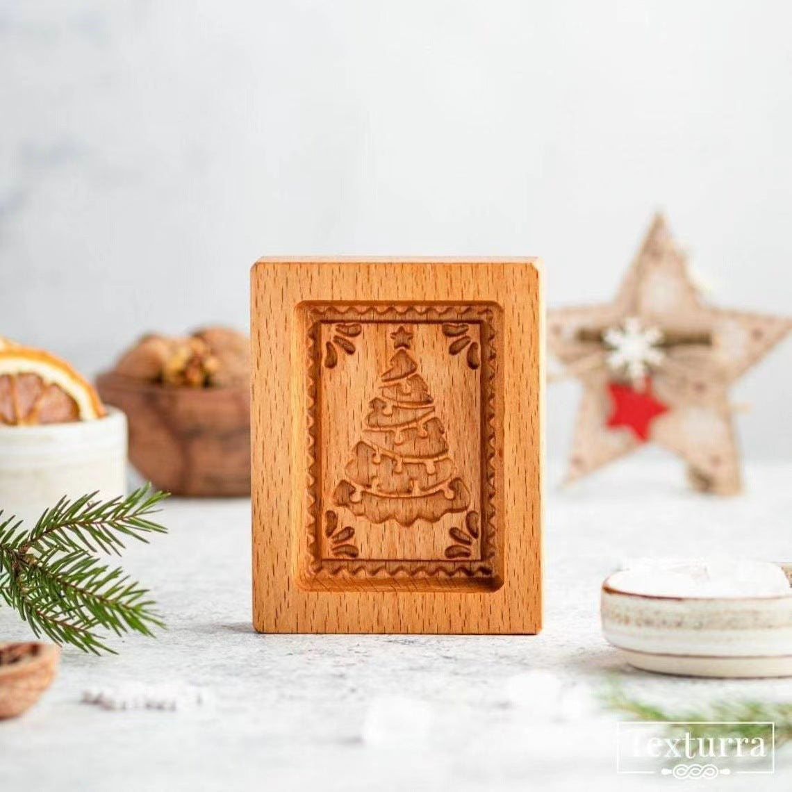 Wooden Animal, Nature, Decorative Stamp Molds