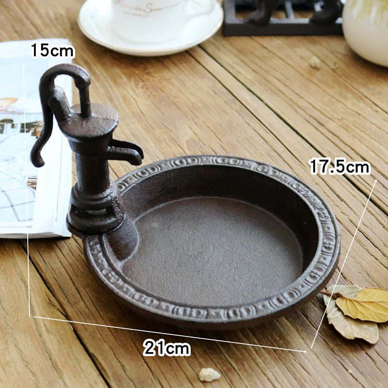 Black Iron Backyard Bird/Wildlife Accessory: Feeding Tray, Water Tray, or Bath