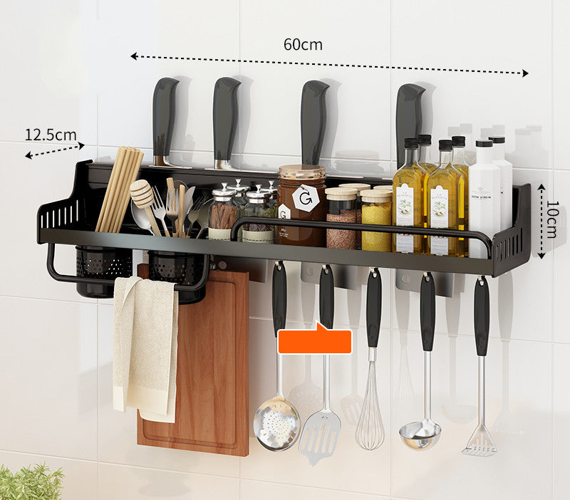 Kitchen Wall Mount Shelf Rack