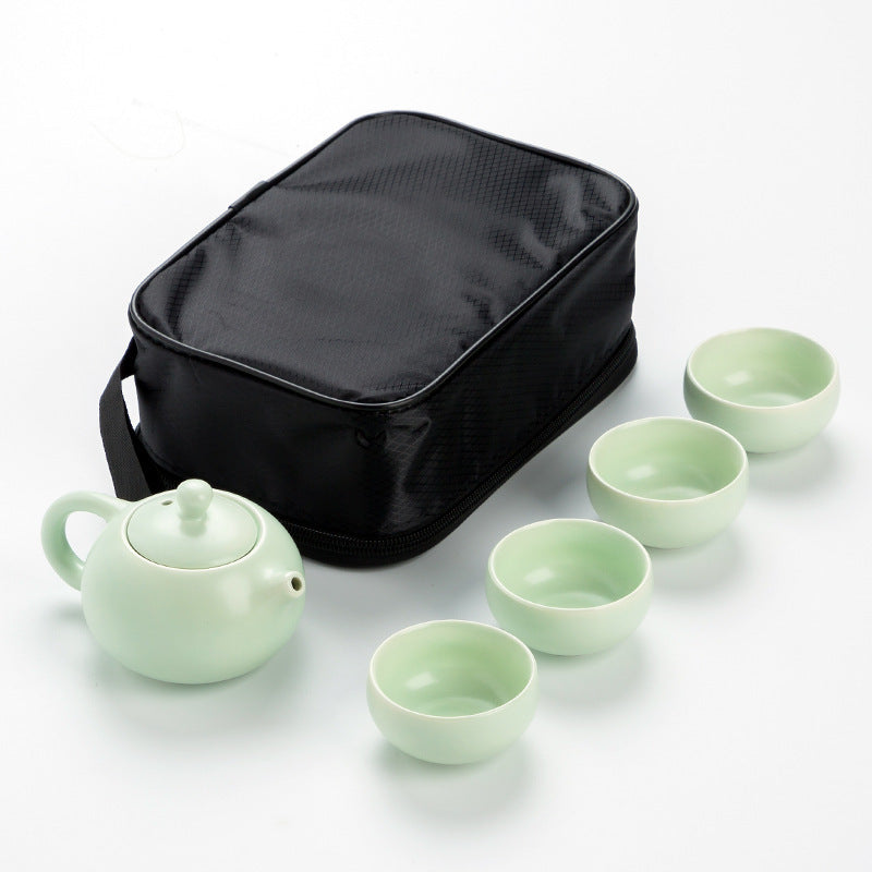 Portable Ceramic Tea Set