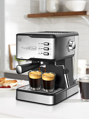 20 Bar-Dual Cup Espresso Machine-1.5L