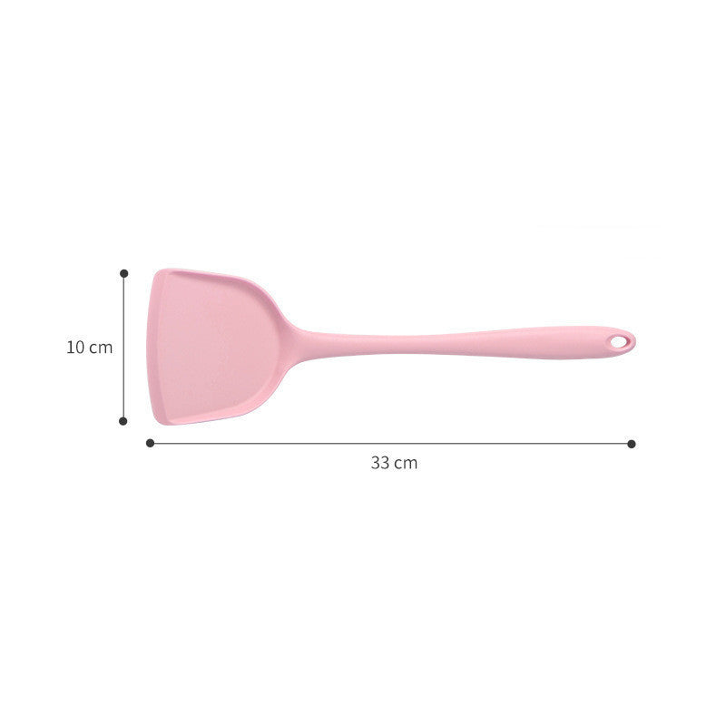 Kitchenware: Green-Pink Silicone Kitchen Utensil Set