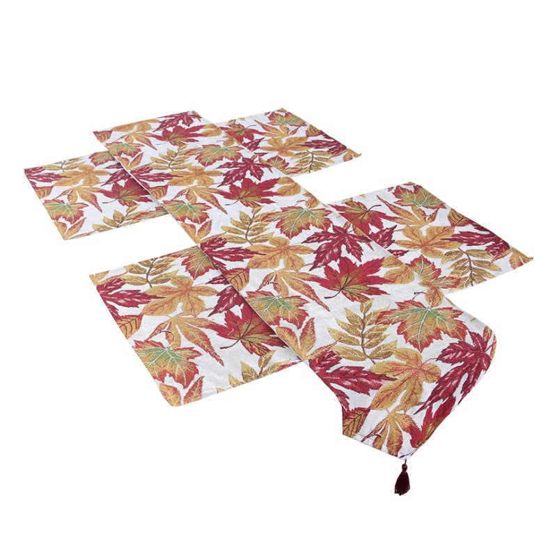 Table Linens: Maple Leaf Table Runner & Placemats