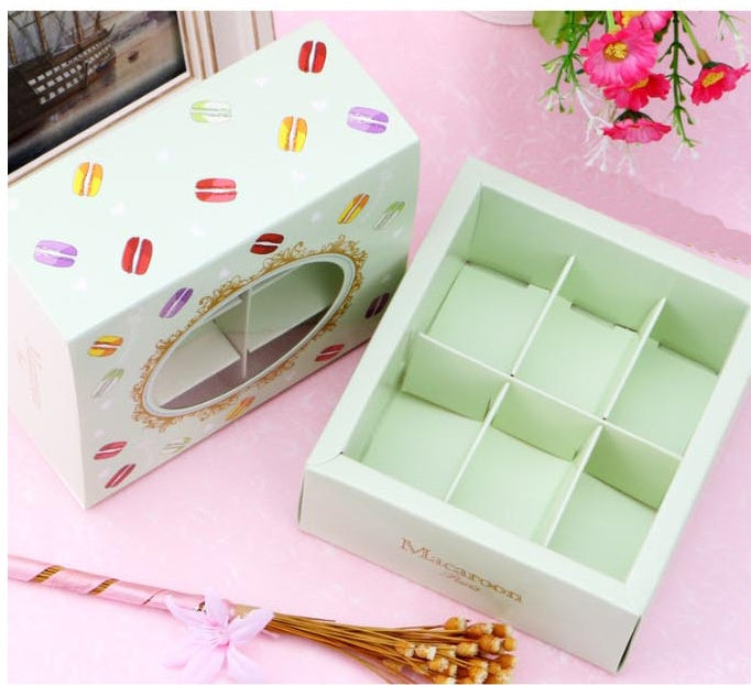 10PC Half-Dozen Macaron Box