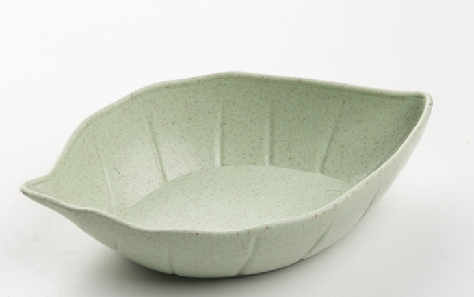 Ceramic Leaf Dessert Dish