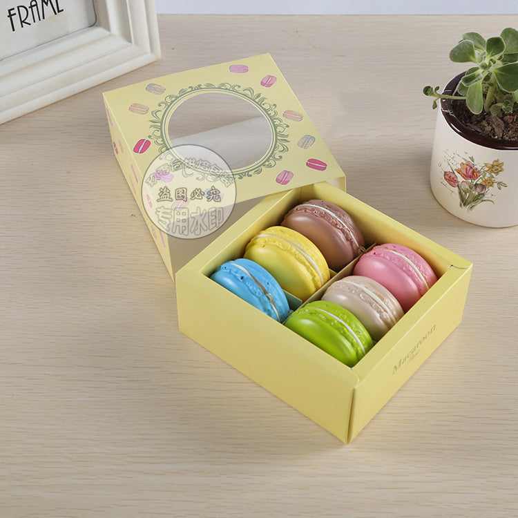 10PC Half-Dozen Macaron Box