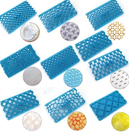 Lattices Cake Border Silicone Fondant Mold