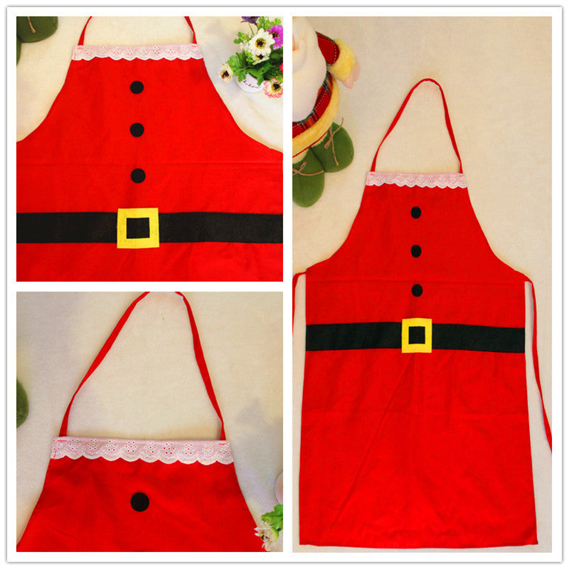 Christmas Aprons: Santa's Helper Duo