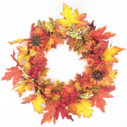 Autumn Leaf Wreath