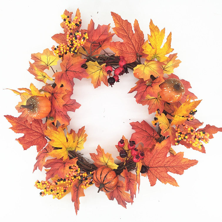 Autumn Leaf Wreath