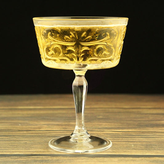 Totem Embossed Coupe Glass