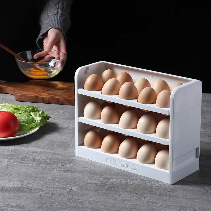 3-Tier Egg Crate Storage Shelf