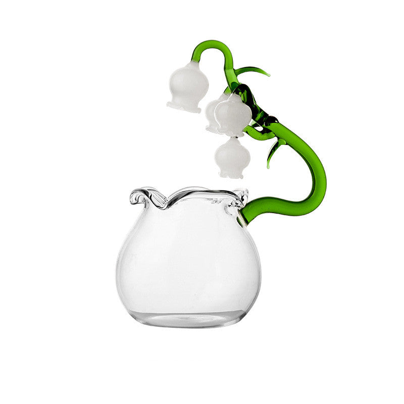 Bell Orchid Glass Tea Set
