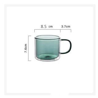 Colored Glass Coffee Cup-Tea Cup