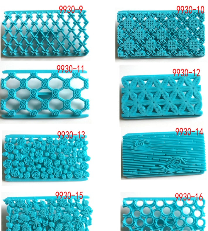 Lattices Cake Border Silicone Fondant Mold