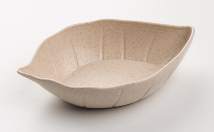 Ceramic Leaf Dessert Dish