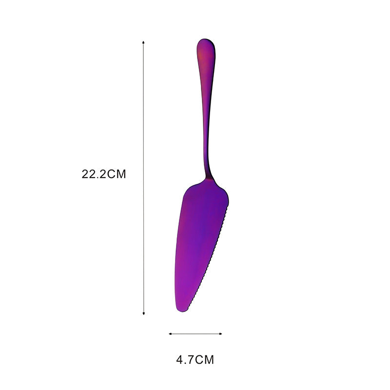 Dessert Server Triangle Serrated Edge